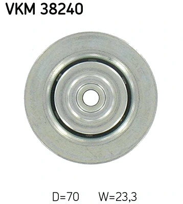 Deflection/Guide Pulley, V-ribbed belt