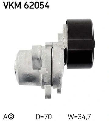Tensioner Pulley, V-ribbed belt