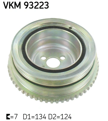 Belt Pulley, crankshaft (VKM 93223)