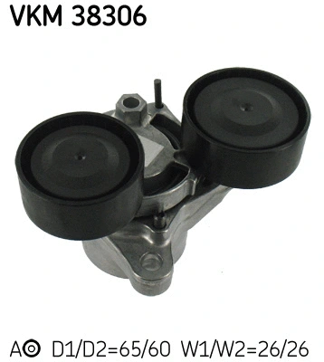 Tensioner Pulley, V-ribbed belt (VKM 38306)