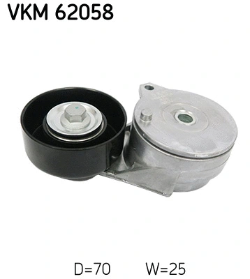 Tensioner Pulley, V-ribbed belt (VKM 62058)