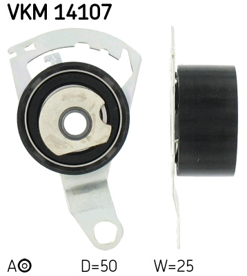 Tensioner Pulley, timing belt (VKM 14107)
