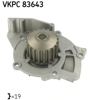 Water Pump, engine cooling (VKPC 83643)