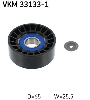 Deflection/Guide Pulley, V-ribbed belt (VKM 33133-1)