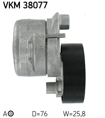 Tensioner Pulley, V-ribbed belt
