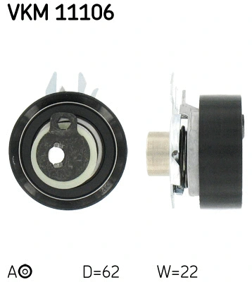 Tensioner Pulley, timing belt (VKM 11106)