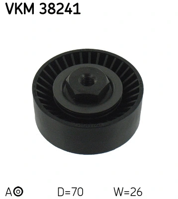 Tensioner Pulley, V-ribbed belt (VKM 38241)