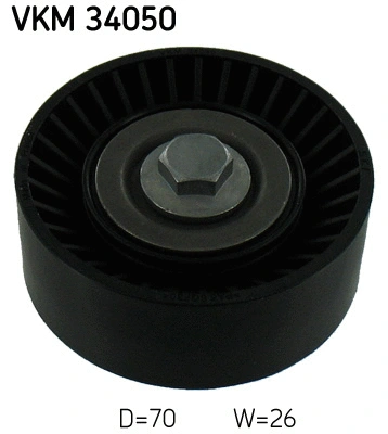 Deflection/Guide Pulley, V-ribbed belt (VKM 34050)