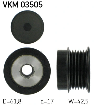 Alternator Freewheel Clutch (VKM 03505)