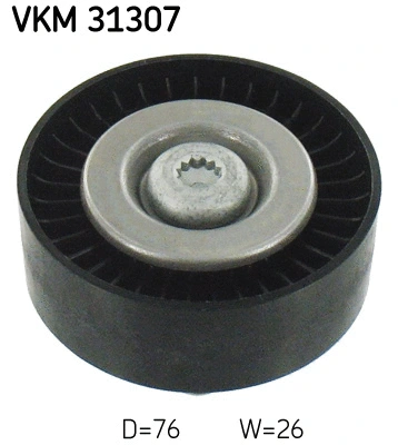 Deflection/Guide Pulley, V-ribbed belt (VKM 31307)