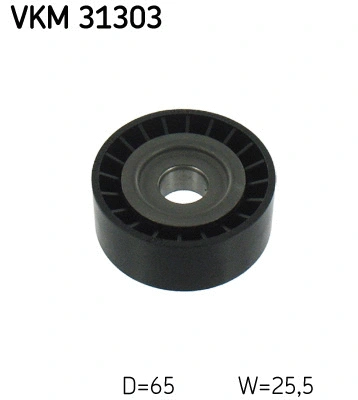 Deflection/Guide Pulley, V-ribbed belt (VKM 31303)