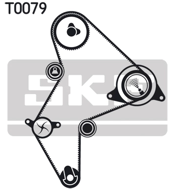 Timing Belt Kit (VKMA 96219)