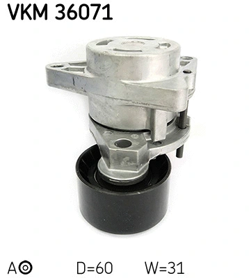 Tensioner Pulley, V-ribbed belt