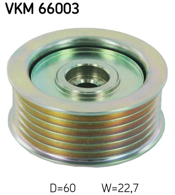 Deflection/Guide Pulley, V-ribbed belt (VKM 66003)