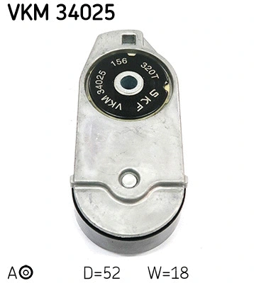 Tensioner Pulley, V-ribbed belt