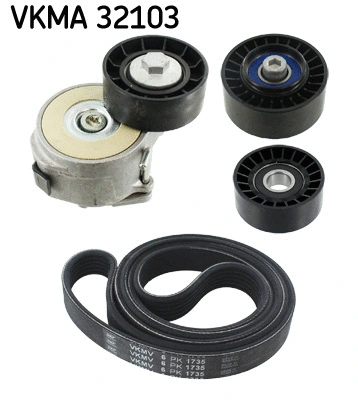V-Ribbed Belt Set (VKMA 32103)