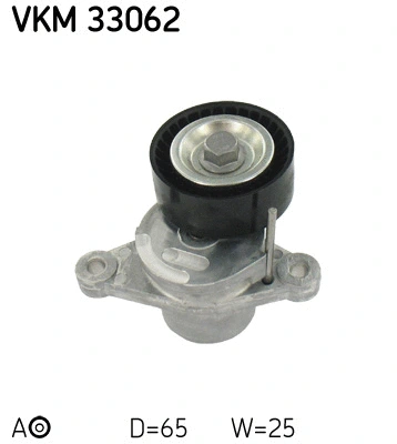 Tensioner Pulley, V-ribbed belt (VKM 33062)