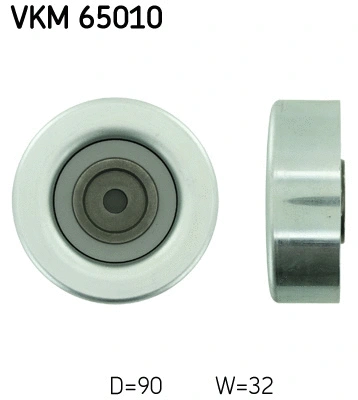 Deflection/Guide Pulley, V-ribbed belt (VKM 65010)