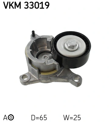 Tensioner Pulley, V-ribbed belt (VKM 33019)