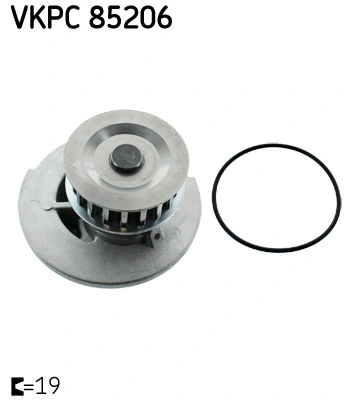 Water Pump, engine cooling (VKPC 85206)
