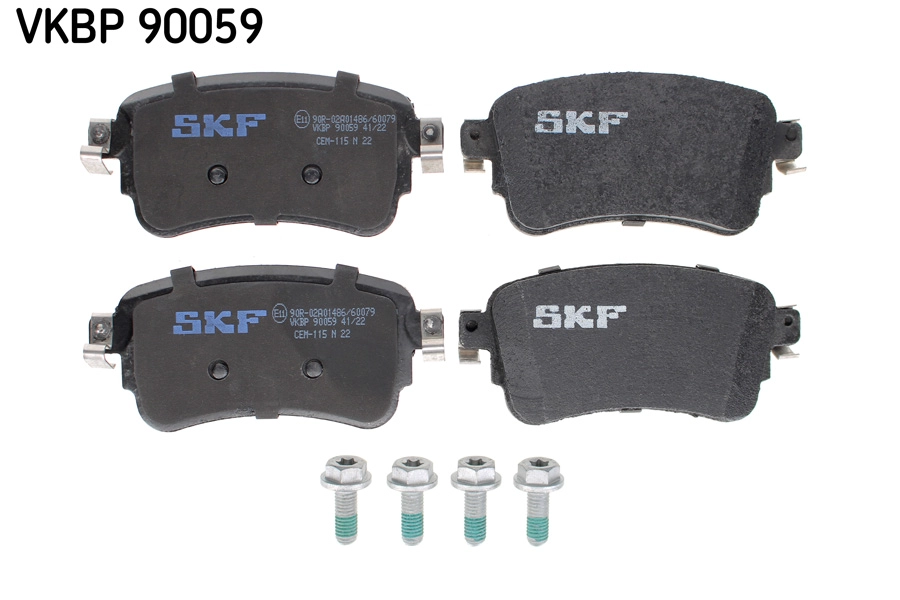 Brake Pad Set, disc brake (VKBP 90059)