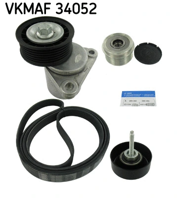 V-Ribbed Belt Set (VKMAF 34052)