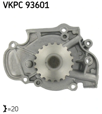 Water Pump, engine cooling (VKPC 93601)
