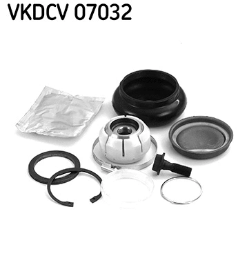 Repair Kit, suspension strut support mount (VKDCV 07032)