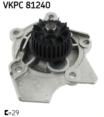 Water Pump, engine cooling (VKPC 81240)