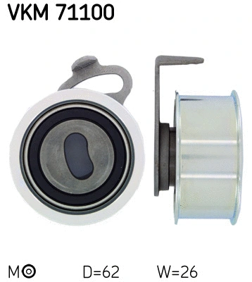 Tensioner Pulley, timing belt (VKM 71100)