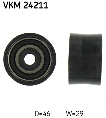Deflection/Guide Pulley, timing belt (VKM 24211)
