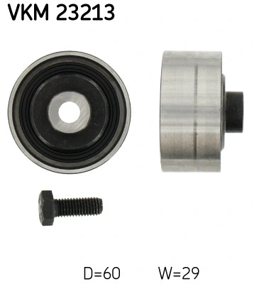 Deflection/Guide Pulley, timing belt (VKM 23213)