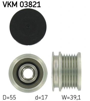 Alternator Freewheel Clutch (VKM 03821)