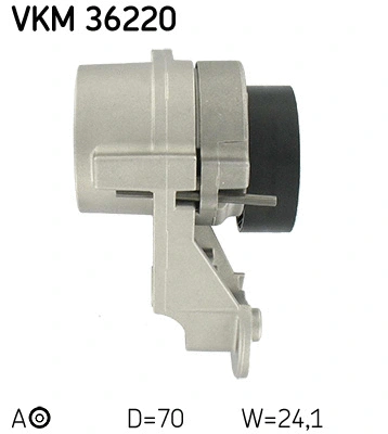 Tensioner Pulley, V-ribbed belt