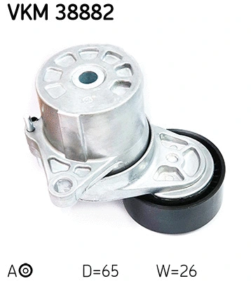 Tensioner Pulley, V-ribbed belt