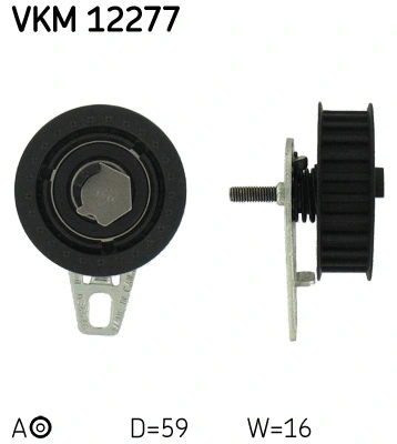 Tensioner Pulley, timing belt (VKM 12277)