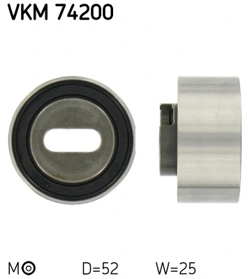 Tensioner Pulley, timing belt (VKM 74200)