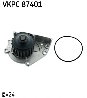 Water Pump, engine cooling (VKPC 87401)