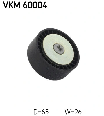 Deflection/Guide Pulley, V-ribbed belt (VKM 60004)
