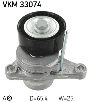 Tensioner Pulley, V-ribbed belt (VKM 33074)
