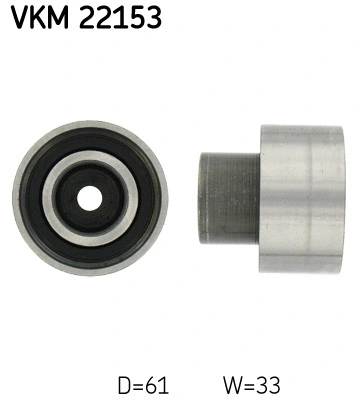 Deflection/Guide Pulley, timing belt (VKM 22153)