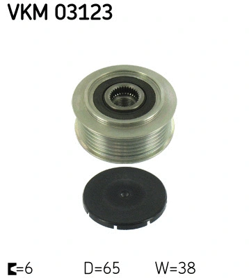 Alternator Freewheel Clutch (VKM 03123)