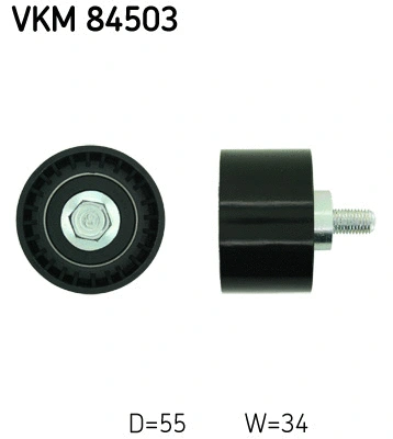 Deflection/Guide Pulley, timing belt (VKM 84503)