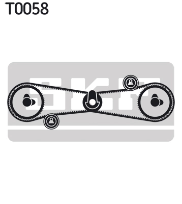 Timing Belt Kit (VKMA 02501)