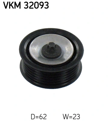 Deflection/Guide Pulley, V-ribbed belt (VKM 32093)