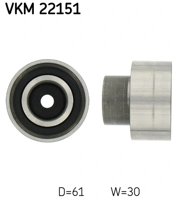 Deflection/Guide Pulley, timing belt (VKM 22151)
