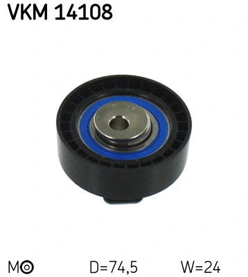 Tensioner Pulley, timing belt (VKM 14108)