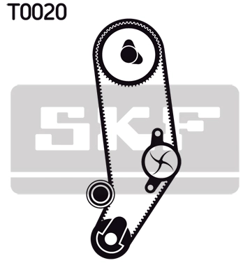 Water Pump & Timing Belt Kit (VKMC 01032)