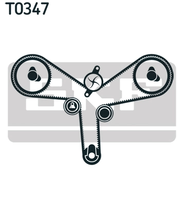 Timing Belt Kit (VKMA 91707)