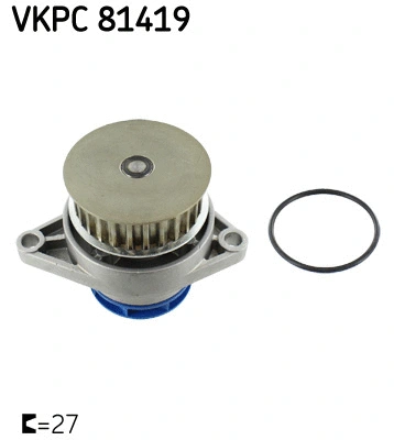 Water Pump, engine cooling (VKPC 81419)